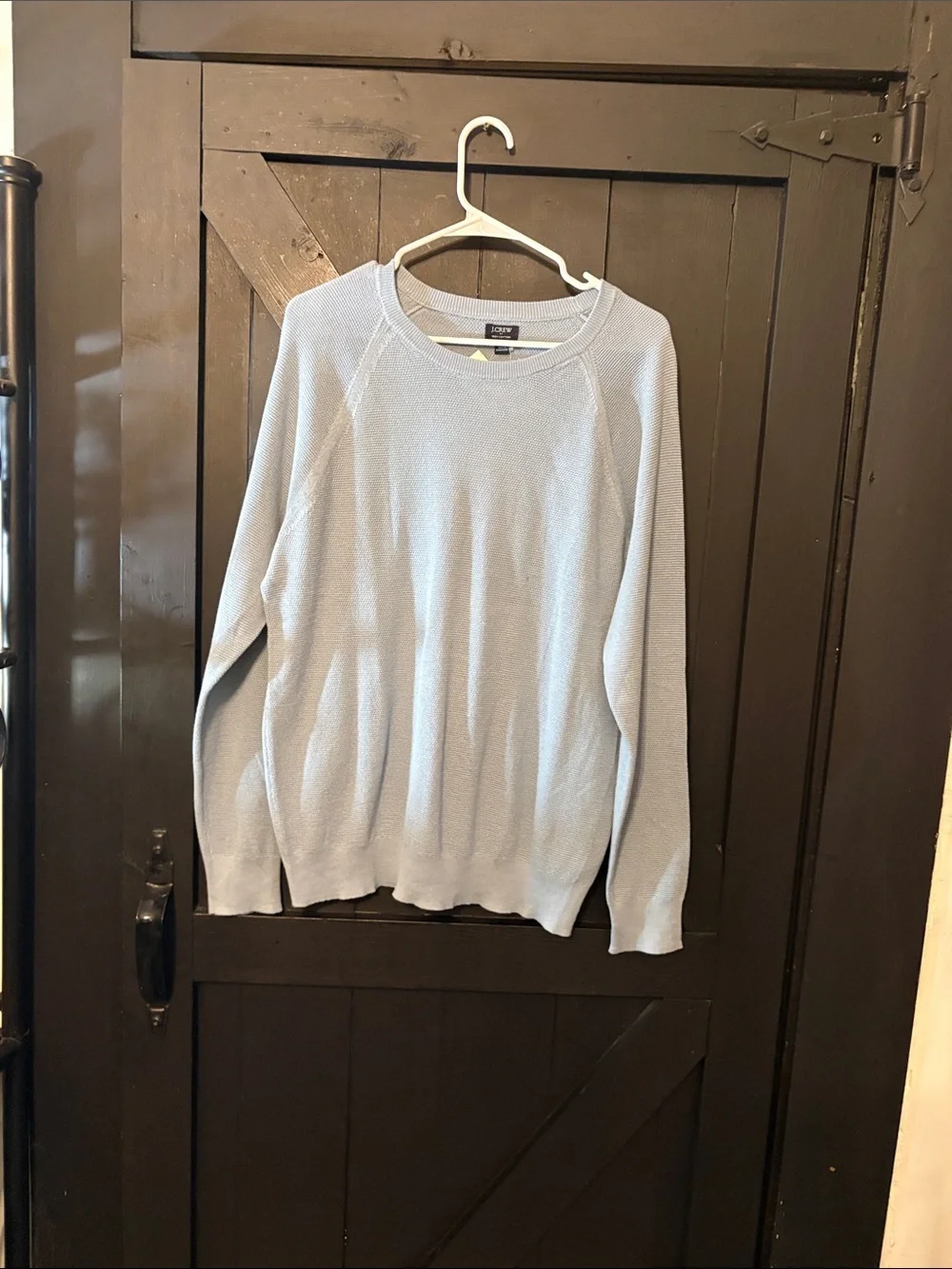 J. Crew Light Blue Crewneck Sweater - Classic Knit